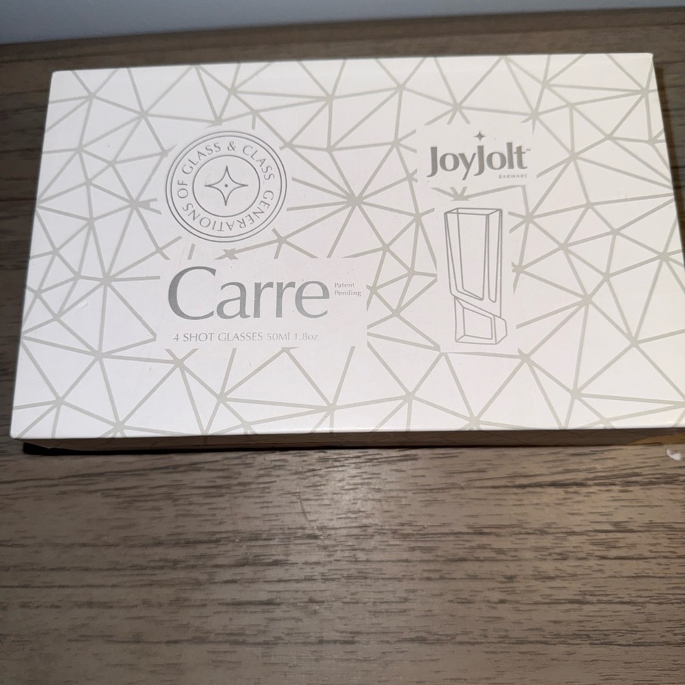 Jolt Carre Shot Glasses Set - Elegant Design
